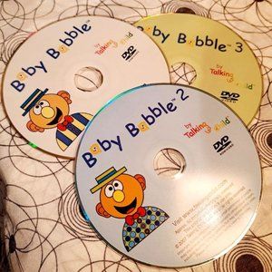 BABY BABBLE - Educational Fun Learning Speech Enhancing DVD Set 1, 2, & 3